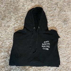 Anti social social club men’s hoodie